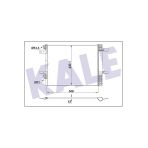 Kale Radyatör 355160 Klima Radyatörü Kondenser 12Mm 3008 5008 16- Citroen 1.5/1.6Hdı 38022528