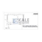 Kale Radyatör Cıtroen Jumper - Fıat Ducato Iı / Ducato Iıı - Peugeot Boxer Al/Brz
