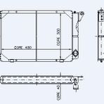 Kale Radyator Motor Radyator R12 -toros 2 Sıra Pf - Kale 0501132pf