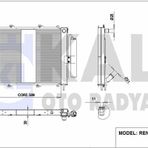 Kale Radyator Motor Radyatoru+klıma Radyatoru Kangoo 1.9dcı 1.5 Dcı 03- - Kale 382400