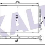 Kale Radyator Motor Su Radyatoru Golf Vıı Passat Superb Tıguan Arteon A3 Q3 Q2 Leon KaroQ Octavıa Yenı Modeller - Kale 355535