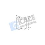 KALE-RADYATOR MOTOR SU RADYATORU NISSAN MICRA K11 KASA 1992 2000 MANUEL VITES