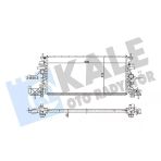 Kale Radyatör Opel Astra K (B16) 1.0 1.2 1.4 1.6 Turbo 1.5Crdı 1.6Cdtı 15=> (Mt) Al/Brz