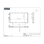 Kale Radyatör Renault R21 Opt/Mngr/Conc 1 Sıra Alüminyum Brazing Sistem