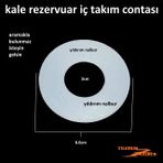 KALE REZERVUAR İÇ TAKIM CONTASI KLOZET İÇ TAKIM CONTA