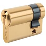 Kale Saten 41 mm Standart Yarım Silindir Kapı Kilidi (164GR000002