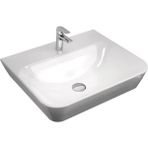 Kale Stil Pro 60X50CM Tezgah Üstü Lavabo Beyaz