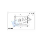Kale Su Radyatoru 32Mm(Vw Golf Vıı 2.0 Tdı 12- Passat Tıguan /Audı A3 2.0 Tdı 12-)