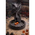 Kale Tasarım Zar Kulesi (Dice Tower) | 3D Baskı - Siyah