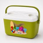 Kale Termos 10 Lt Buzzy Baskılı Buzluk Termos (1180 Cooler Box) - Fıstık Yeşili