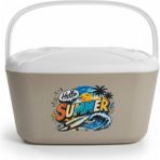Kale Termos 20 Lt Buzzy Retro Buzluk Termos (1179 Cooler Box) - Bej