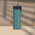 Kale Termos 600 ml Paslanmaz Çelik Termos, Çift Katmanlı, Sızdırmaz Kapaklı - Yeşil - 0,60 lt