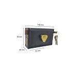 KALE TRAJLI DEMİR KAPI KİLİDİ ESKİ TİP 157AE ECO