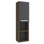 Kale Trevi 40 cm Antrasit-Ceviz Sol Boy Dolabı