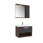 Kale Trevi 80 cm Banyo Dolabı Takımı