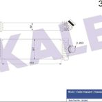 Kale Turbo Intercooler Radyator Transıt V347 11>14 V362 14 > Custom 12 > 2,2tdcı 155PS Arkadan Ceker