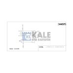Kale Turbo Radyatörü (Intercooler) Cıtroen C5 Iıı - Peugeot 508 Sw Al/Pl/Brz