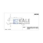 Kale Turbo Radyatörü (Intercooler) Dacıa Duster / Logan / Logan Express / Logan Mcv - Renault Logan I