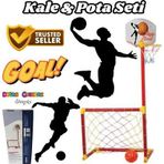 Kale ve Pota Seti - Futbol Kalesi ve Basketbol Potası Oyunu - Basket Atma Oyunu Basketbol Maçı - Fut