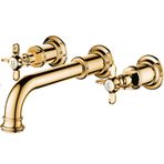 Kale Vıctorıan Ankastre Altın Lavabo Bataryası