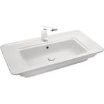 Kale Vitrifiye Zeus 90 cm Seramik Beyaz Lavabo