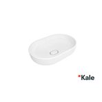 Kale Zero 2.0 60x40 cm Beyaz Oval Çanak Lavabo