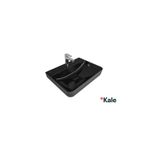 Kale Zero 2.0 60X45 cm Armatur Bantlı Mat Vizon Oval Tezgah Üzeri Lavabo