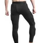 Kaleci Pantolon, Futbol Anti vuruş Pantolon Uzun Pantolon Futbol Basketbol Için Hücresel Fitness Pantolon (L)