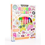 Kaleidoscope Colouring Kit Retro Vibes