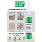Kalekim 8011 Silikon Mastik Beyaz 310 ML