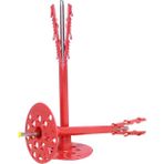 Kaleli Çelik Taş Yünü Mantolama Dübeli 9,5 - 11,5 cm (50 Adet) - 9,5 CM