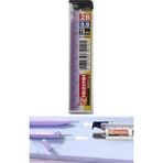 Kalem Ucu 0.9 mm 20 Li 1 Paket 09 Uç Versatil Kalem Uçu Mekanik Uçlu Otomatik Kurşun Mikro Kalem Ucu 75 mm Yumuşak Uç - Siyah - 09 mm