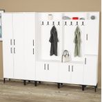 Kalender Dekor Rose-1-1-2-3-4-RS01 Portmanto Vestiyer Ayakkabılık