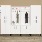 Kalender Dekor Rose-1-1-4-4-RS01 Portmanto Vestiyer Ayakkabılık