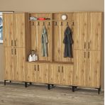 Kalender Dekor Rose-1-1-4-4-RS04 Portmanto Vestiyer Ayakkabılık