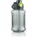 Kalesi 850ML Sevimli Çocuk Matarası - Gri (Yurt Dışından) - 22x10x10cm - Bottle