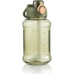 Kalesi 850ML Sevimli Çocuk Matarası - Yeşil (Yurt Dışından) - 22x10x10cm - Bottle