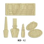 KaleStyle KD42 Lazer Kesim Ahşap Obje
