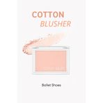Kalıcı, Ciltle Bütünleşen, Kadife Dokulu Topaklanmayan Allık MISSHA Cotton Blusher (Ballet Shoes)
