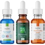 Kalıcı Dövme Silme Dövme Çıkarma Mandelik Asit %25 Peeling Set 90 ml