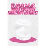 Kalıcı Oje Kurutucu Mini Uv Işınlı Taşınabilir Hızlı ve Pratik Oje Kurutucu Nemere