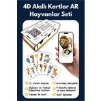 kalides 4d Eşleştirme, Zeka, Hafıza Kartları - Hayvanlar Seti – Artırılmış Gerçeklik (AR) Ile Öğren Ve Oyna!