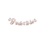 Kaligrafi Banner Rose Bride To Be M239