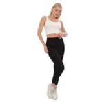 Kalın Beyaz Askılı Pedli Fitilli Crop Büstiyer, L/XL, B5700FA-19804IGP27192267
