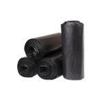 Kalın Çöp Torbası 500 gr X 5 Rulo Siyah Çöp Poşeti 80x110 Cm Jumbo Endüstriyel Çöp Torbası
