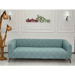 Kalın Krokan 3311 Lastikli Kanepe Koltuk Örtüsü < Çekyat Örtüsü < Koltuk Örtüsü - 220 x 180 cm - Mint