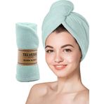 Kalın Mikrofiber Saç Havlusu Plaj Deniz Havuz Bonesi Kurulama Banyo Saç Kurutma Baş Havlusu Pembe sachavlusu