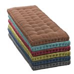 Kalın Mor Tezgah Yastığı 8cm 2/3 Kişilik İç ve Dış Mekan Kullanımı için 90x30cm Bahçe Kanepe Pedi Rahat Yer Yatağı Ev Veranda Salıncak için