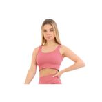 Kalın Pembe Askılı Pedli Fitilli Crop Büstiyer, L/XL, B5700FA-19804IGP27192279