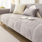 Kalın Yumuşak Peluş Kanepe Örtüsü Kış Sıcak Kanepe Örtüsü Oturma Odası İçin Dayanıklı Kaymaz L Şekli Kanepe Mat Örtüsü Dekor, A3, A 70x70cm 1 adet